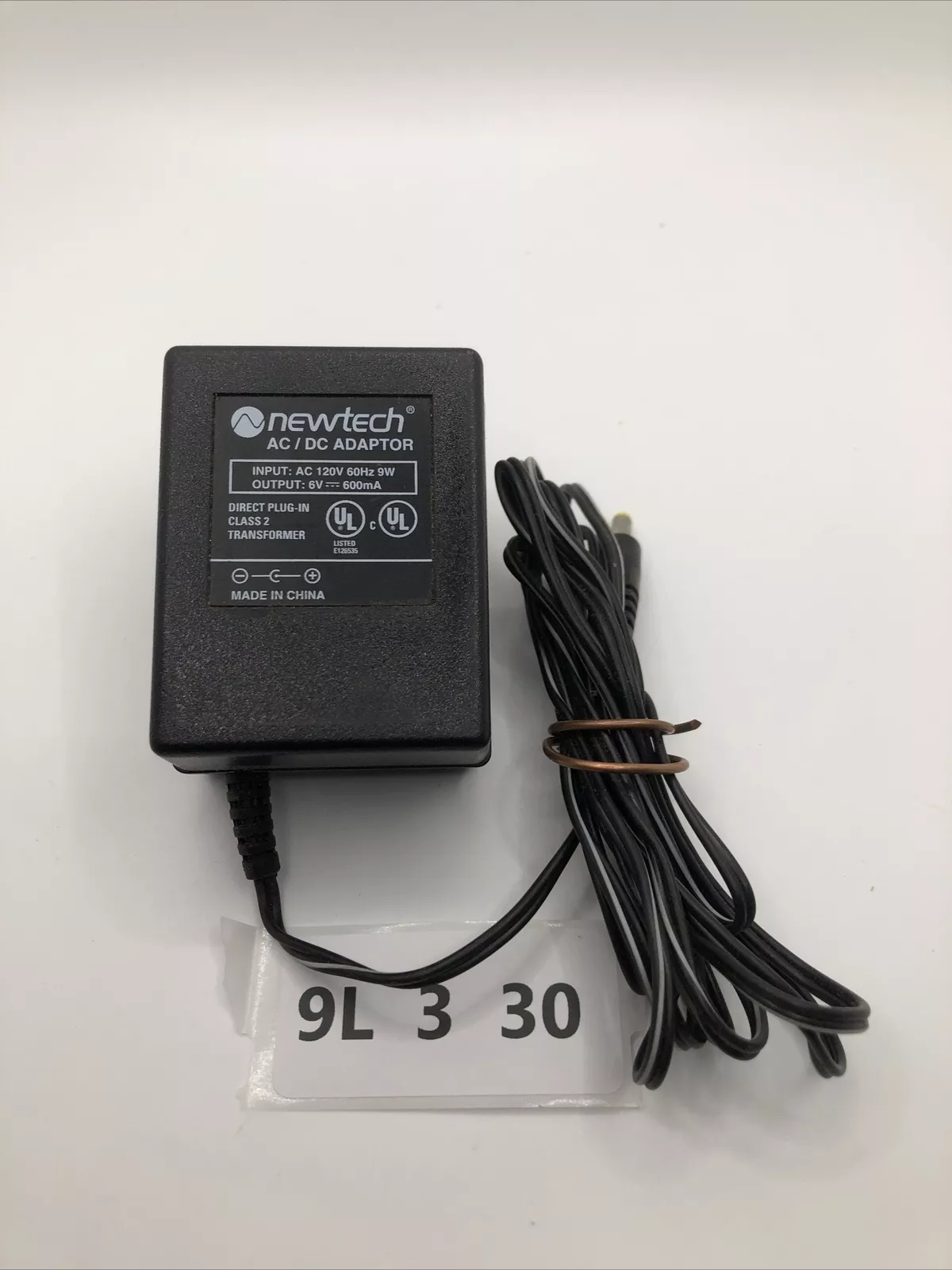 *Brand NEW*Newtech 6VAC 600mA AC / DC Adapter Class 2 Transformer Power Supply - Click Image to Close